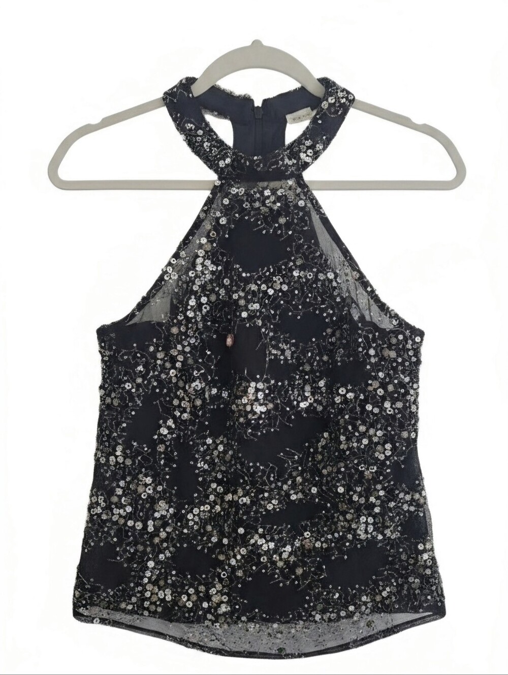 NWT Heartloom Dionne Top in Galaxy - Size XS ✨ Sequined & Embroidered